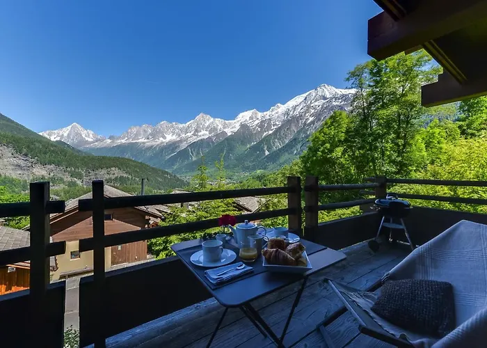 Chalet Noemie Les Houches avec Piscine