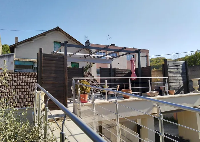 Chambre César B&B- au 1er - Villa Chaumonty Périgueux