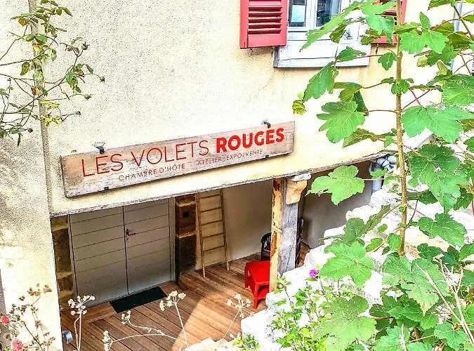 Bed and Breakfast Les Volets Rouges à Arbois