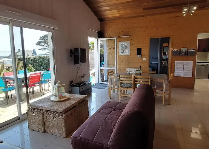 Villa Semi-detached house with communal pool, Le Conquet avec Piscine