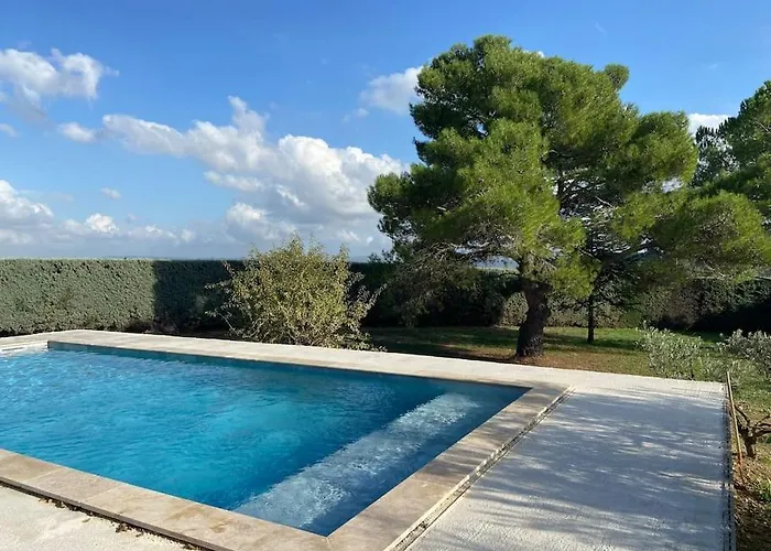 Maison proche du Lac du Salagou Clermont-lʼHérault avec Piscine