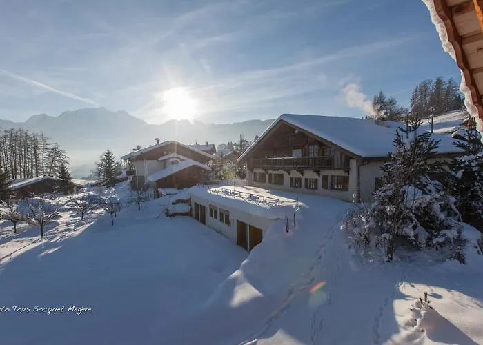 Chalet Le Ferme Combloux Rhone-Alps avec Piscine