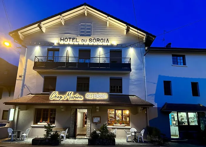 Hotel-Restaurant Le Sorgia Bellegarde-sur-Valserine