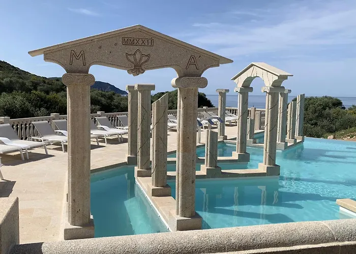 Résidence de Vacances Marina d'Arone Piana  avec Piscine