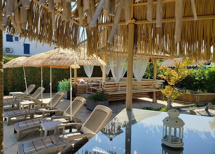 Chalet Zure Ondoan - SPA et piscine chauffée Tarnos avec Piscine