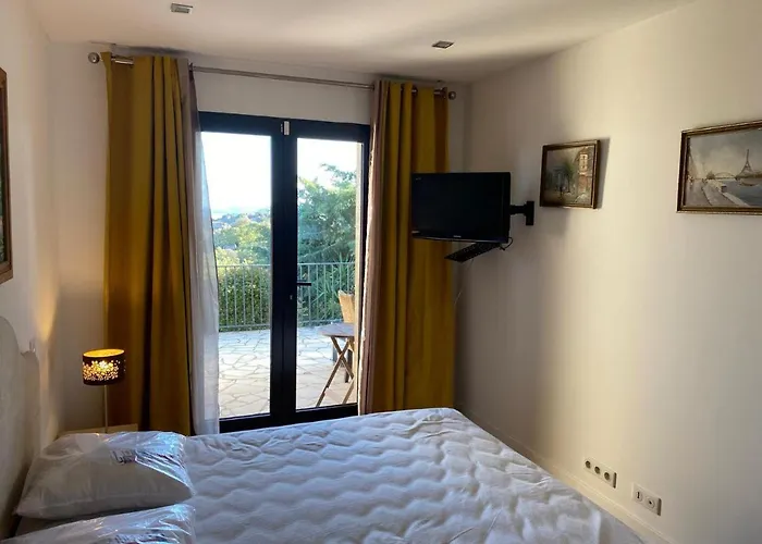 Chambre Shelby avec jacuzzi vue mer Porto-Vecchio 