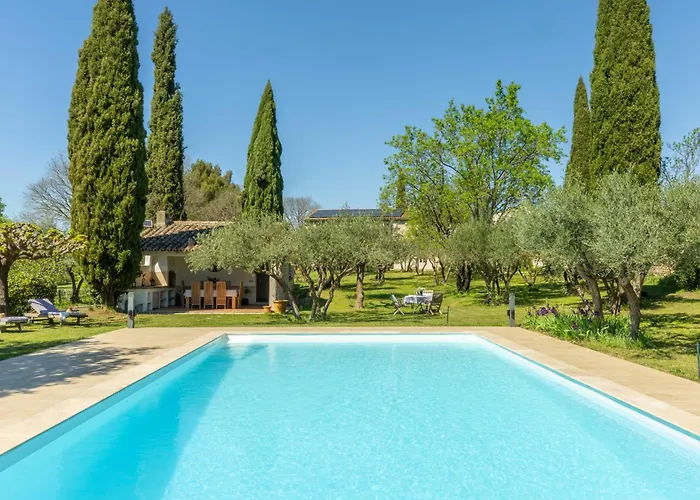 Bed and Breakfast Les Olivettes le mazet à Uzès