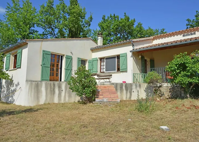Villa In Saint Privat De Champclos With Pool Barjac  avec Piscine